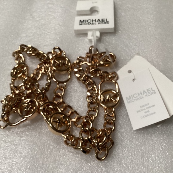Michael Kors Metal Chain New With Tag for sale (Size S/M) - Picture 4 of 6